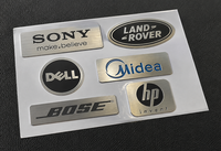 Pegatinas de metal para marcas premium Pegatinas de metal para marcas premium
